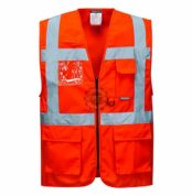 Gilet de sécurité Hi-Vis rouge S476 tunisie