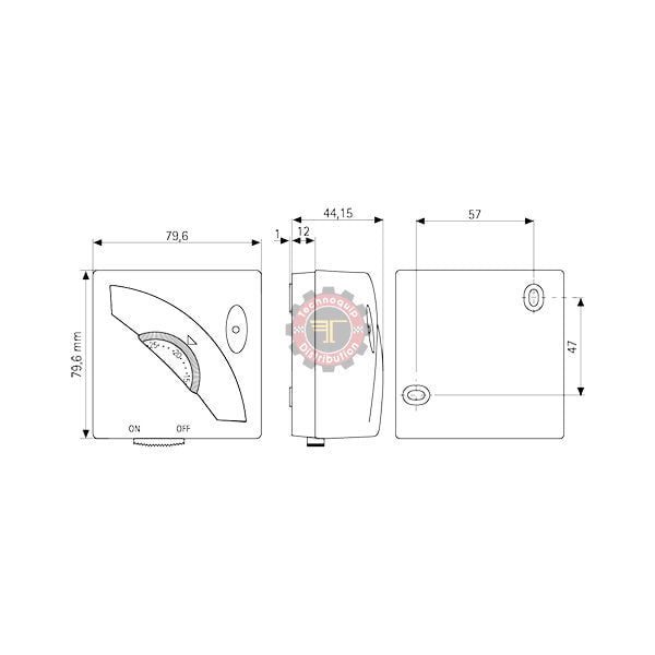 Thermostat d'ambiance ON/OFF & voyant IMIT tunisie