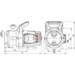 Pompe centrifuge auto-amorçante en inox LKJ-1S LEO tunisie