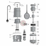 Pompe de relevage tout inox pour eaux usées XKS-SW LEO tunisie