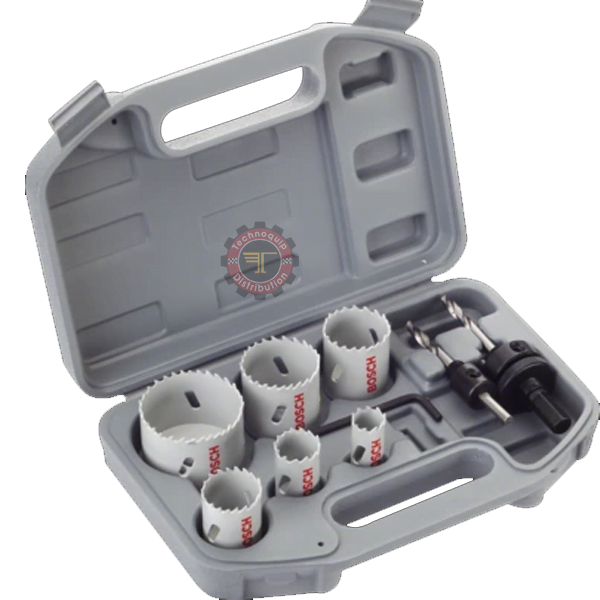 Coffret Scie-Trépans Hss Bimétal 9pcs Bosch