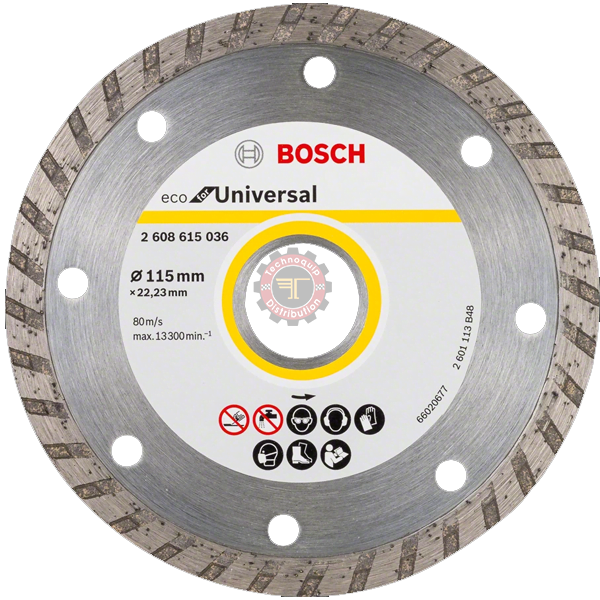 Bosch Disque à tronçonner diamanté Standard for Universal 180 x 22