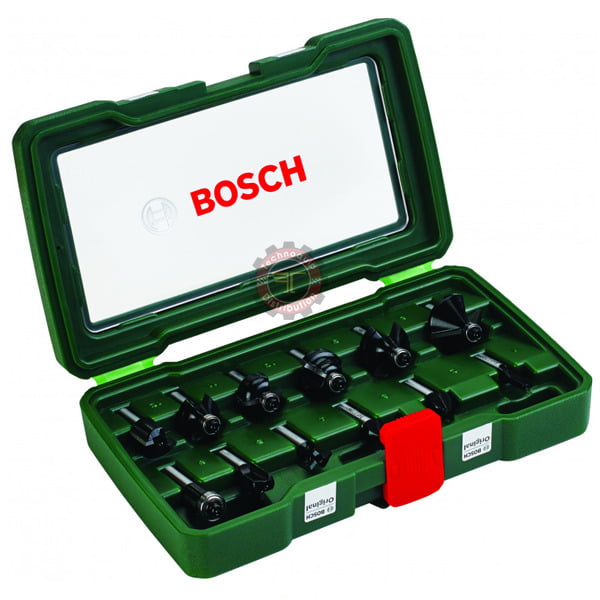 Coffret 12 fraises Queue Bosch