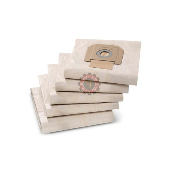 Sacs filtrants papier 5 pcs karcher