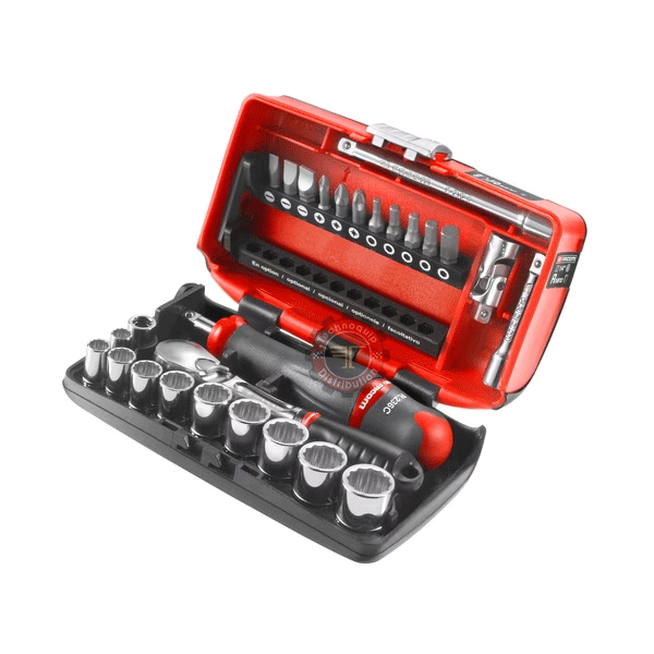 Coffret douilles 12 pans métriques 1/4" RL.NANO112