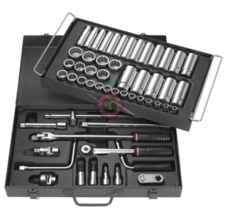 Coffret douilles 12 pans mm métriques 1/2" S.450EP Facom
