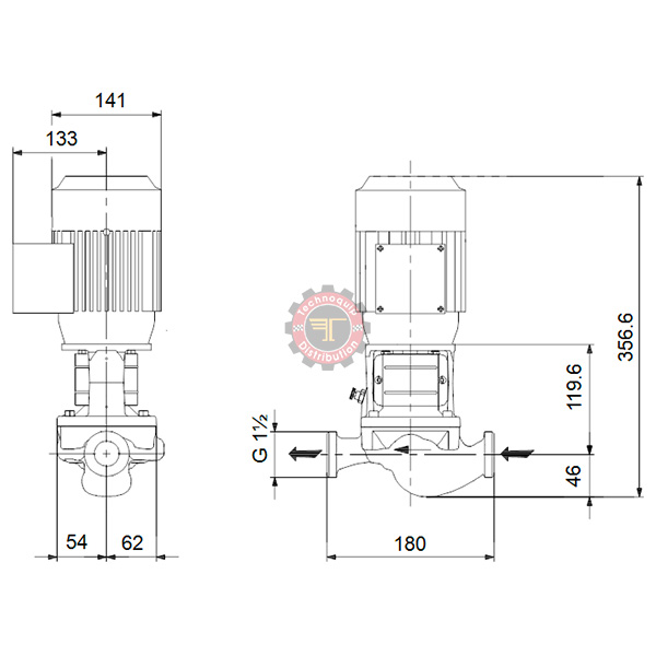 Pompe centrifuge TP 25 tunisie