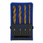 Jeu de 4 forets à bois 636 Dremel 26150636JA