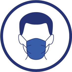 adhesif logo port masque obligatoire Technoquip Distribution