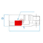 Douilles pour bougies 6 pans 3/8" tunisie