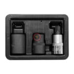 Coffret de 3 douilles pentagonal 1/2" tunisie