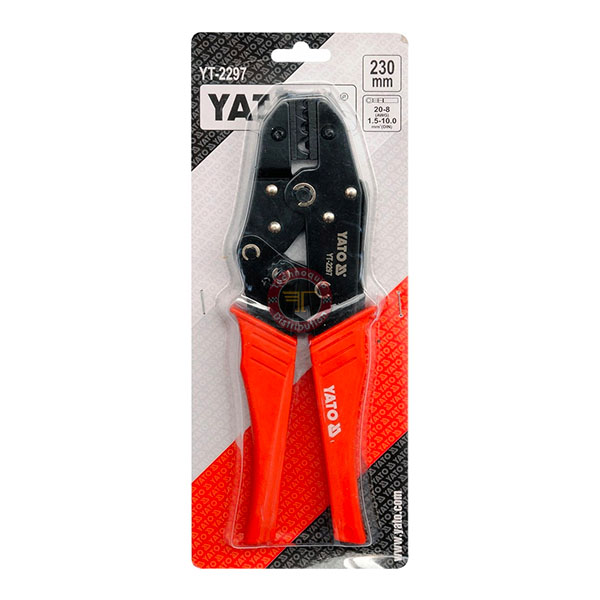 Pince à sertir à cliquet 230MM pour cosses pré isolées 1.5-10MM² tunisie