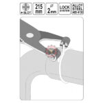 Pince auto serrants 215MM pour colliers tunisie