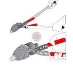 Pince collier de soufflet de cardans 235MM tunisie
