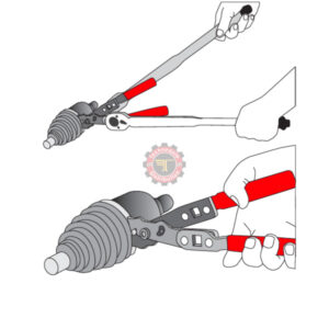 Pince collier de soufflet de cardans 235MM tunisie