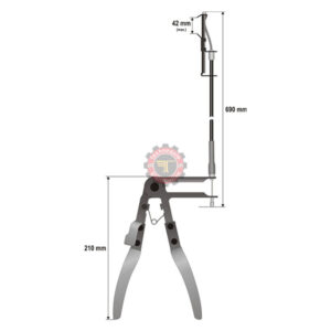 Pince collier flexible 690M tunisie