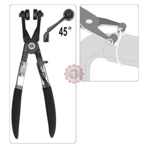 Pince coudée pour colliers auto-serrants 215MM tunisie