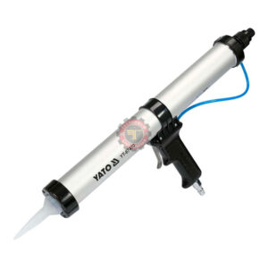 Pistolet à silicone pneumatique 600ML corps aluminium tunisie