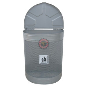 Poubelle demi rond 55 L avec couvercle murale tunisie