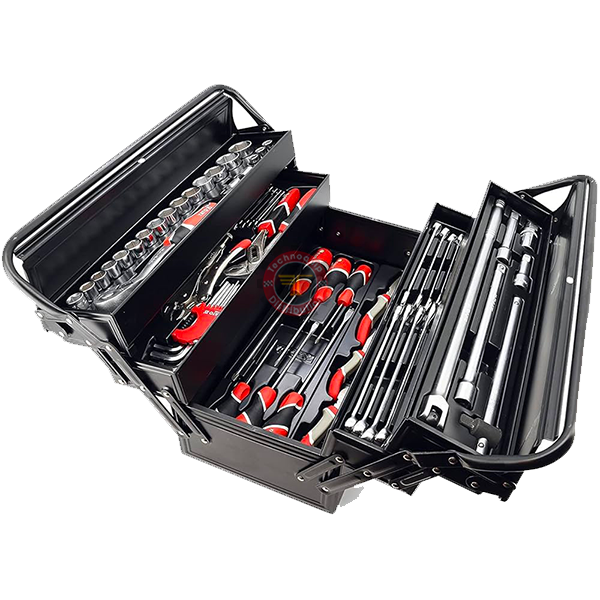 Caisse a outils complète mécanicien 65 pièces
