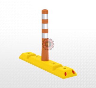 Séparateur de voie avec délinéateur 45 & 75cm